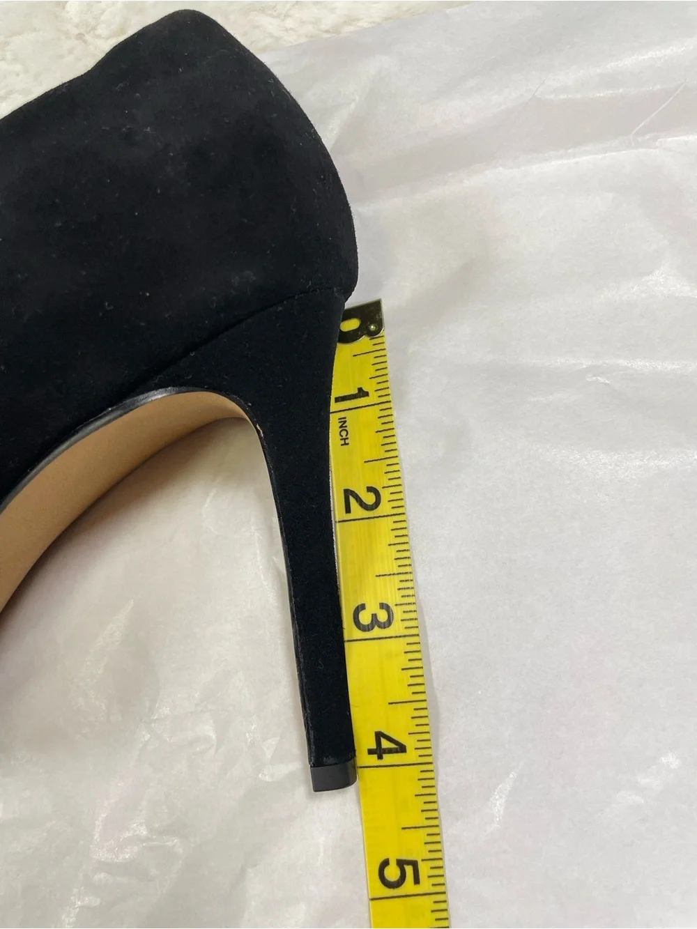 Boss Black Suede and Leather Pointed Chelsea Ankle Boot Size 6.5